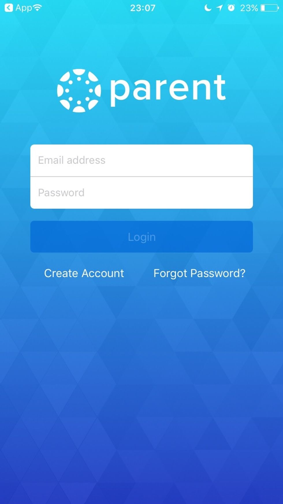 You will have to create an account even if you have already signed up on the web to be an observer. This is a separate account.