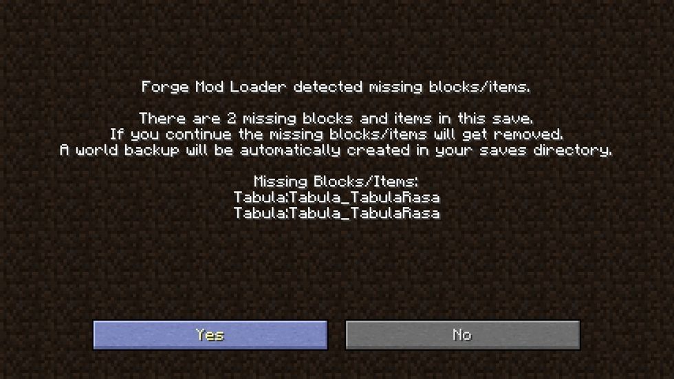 You will likely get this message and you can disregard it. These missing blocks were unnoticeable and have no bearing on using the bitcraft mod.