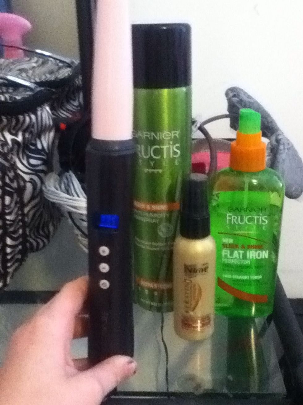 You will need a curling iron doesn't matter what kind. Hair spray. Frizz cream. And heat protectant.\ud83d\udc4d