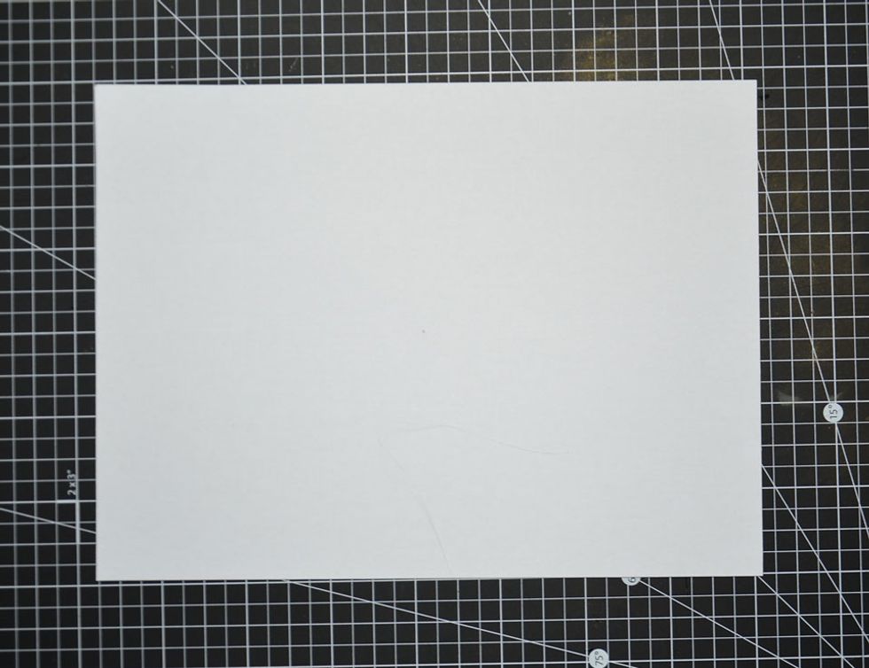 You will need a piece of paper. My paper piece measures 20cm X 15cm. The bigger the paper the bigger you party favor will be.