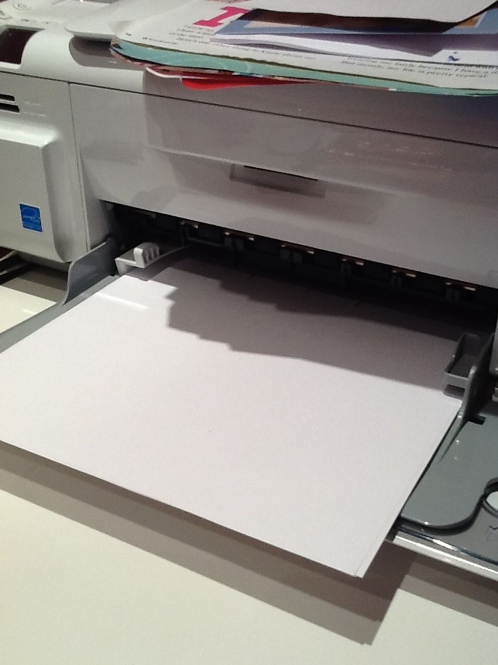 You will need some paper