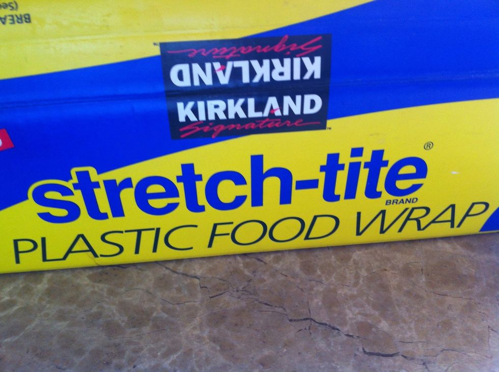 You will need some plastic wrap.
