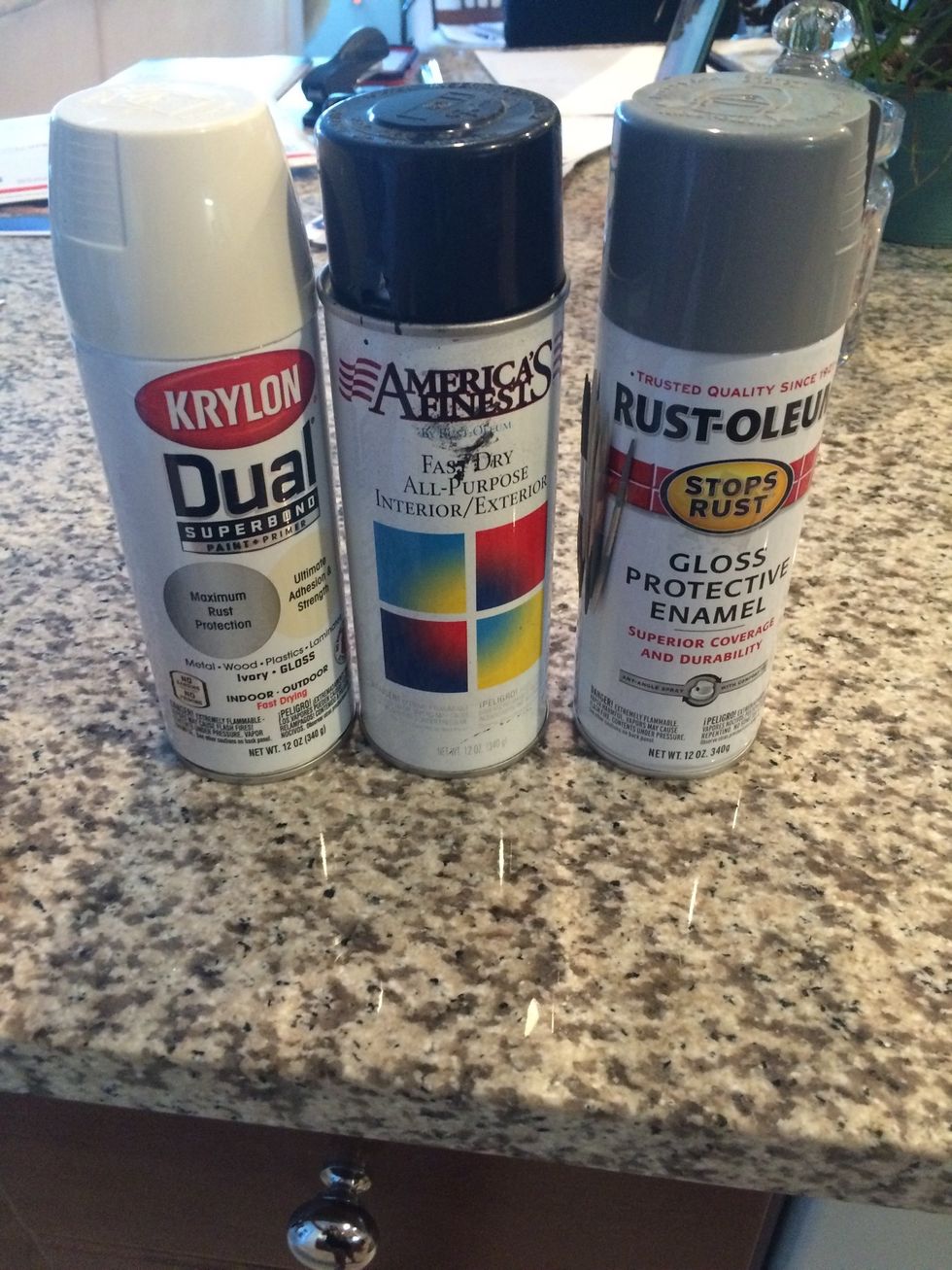 You will need spray paint