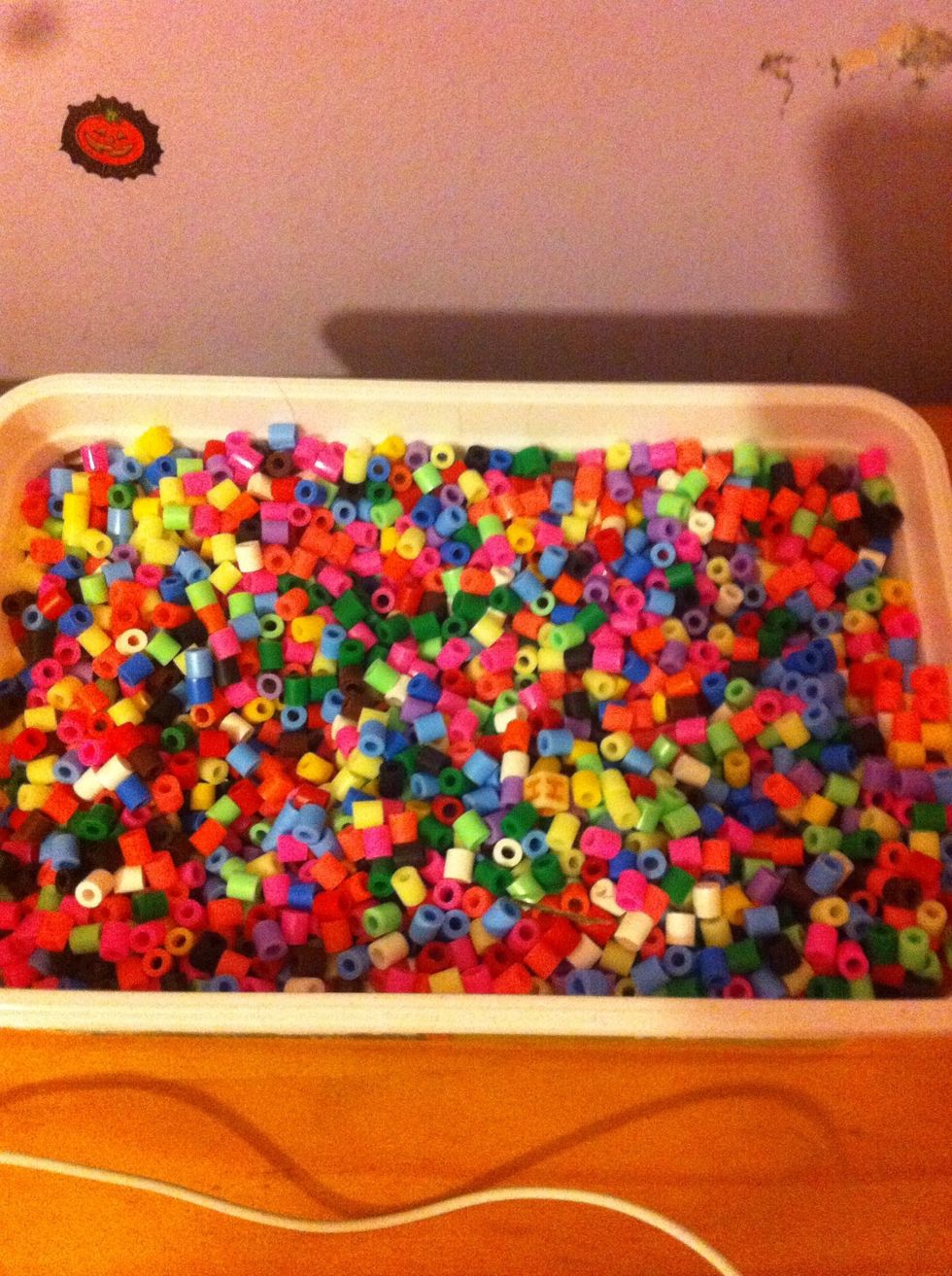 You will need these beads. I got them in the craft store for very cheap :)