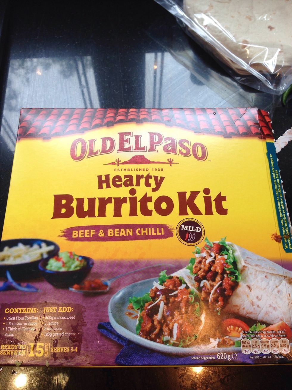 You will need this kit! It will come with tortillas, bean sauce and salsa sauce