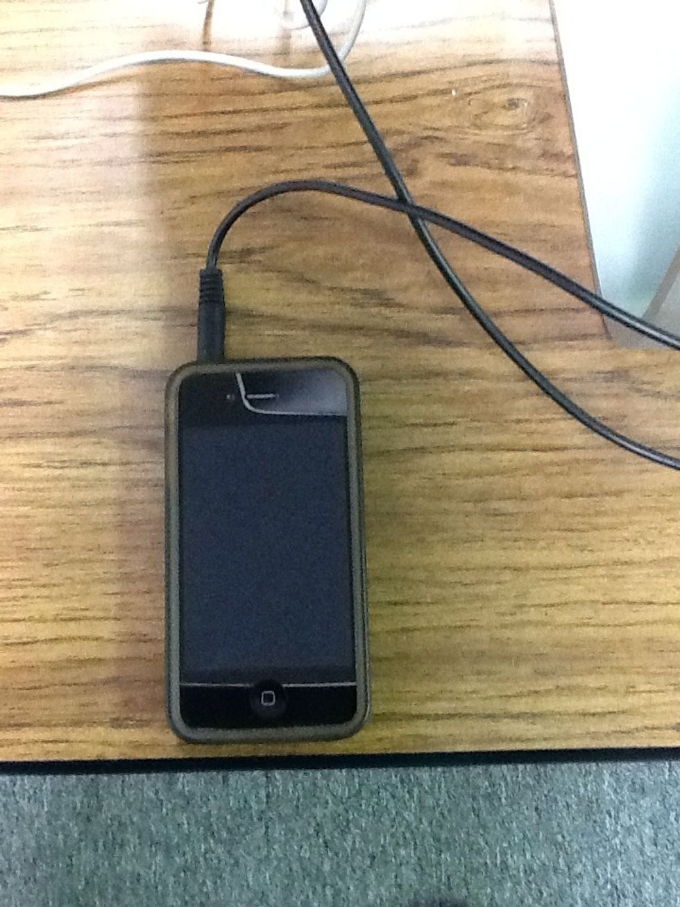 You will need to plug the other end into your device