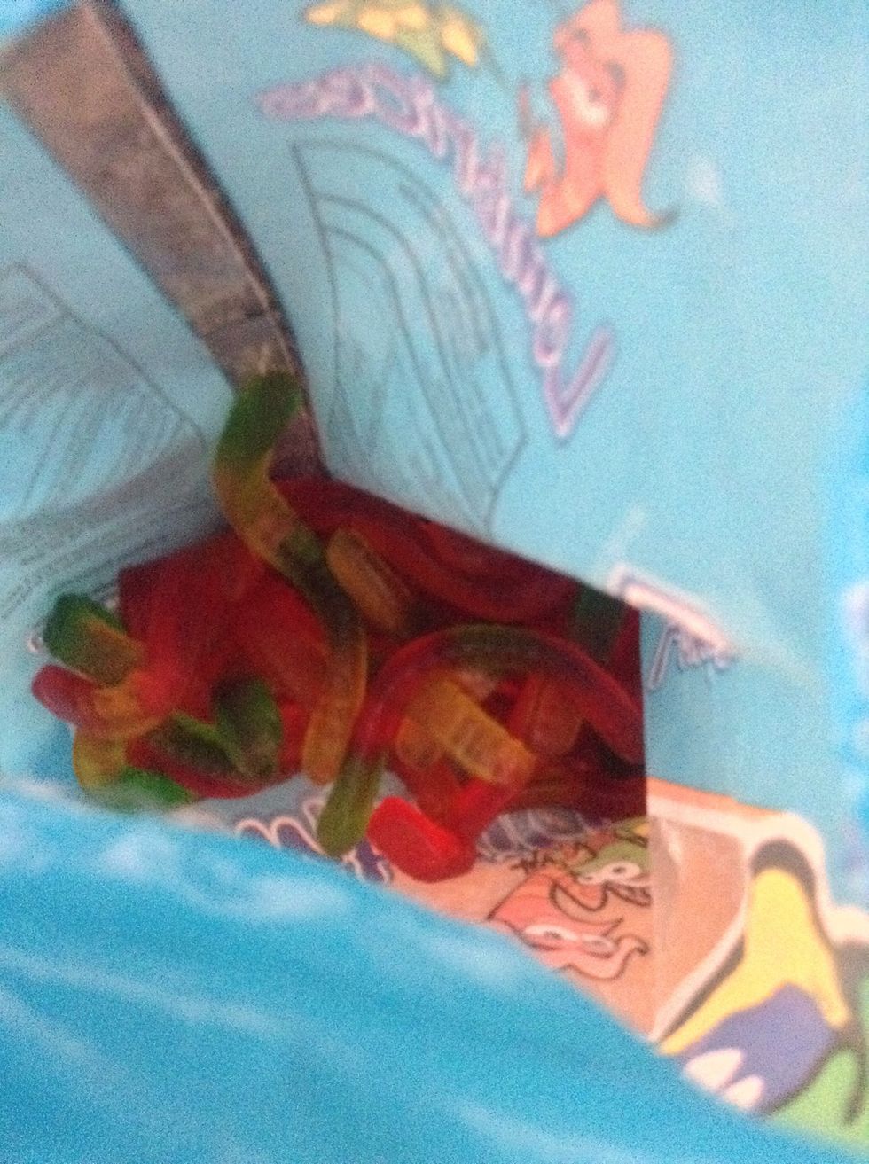 You will need worm gummies