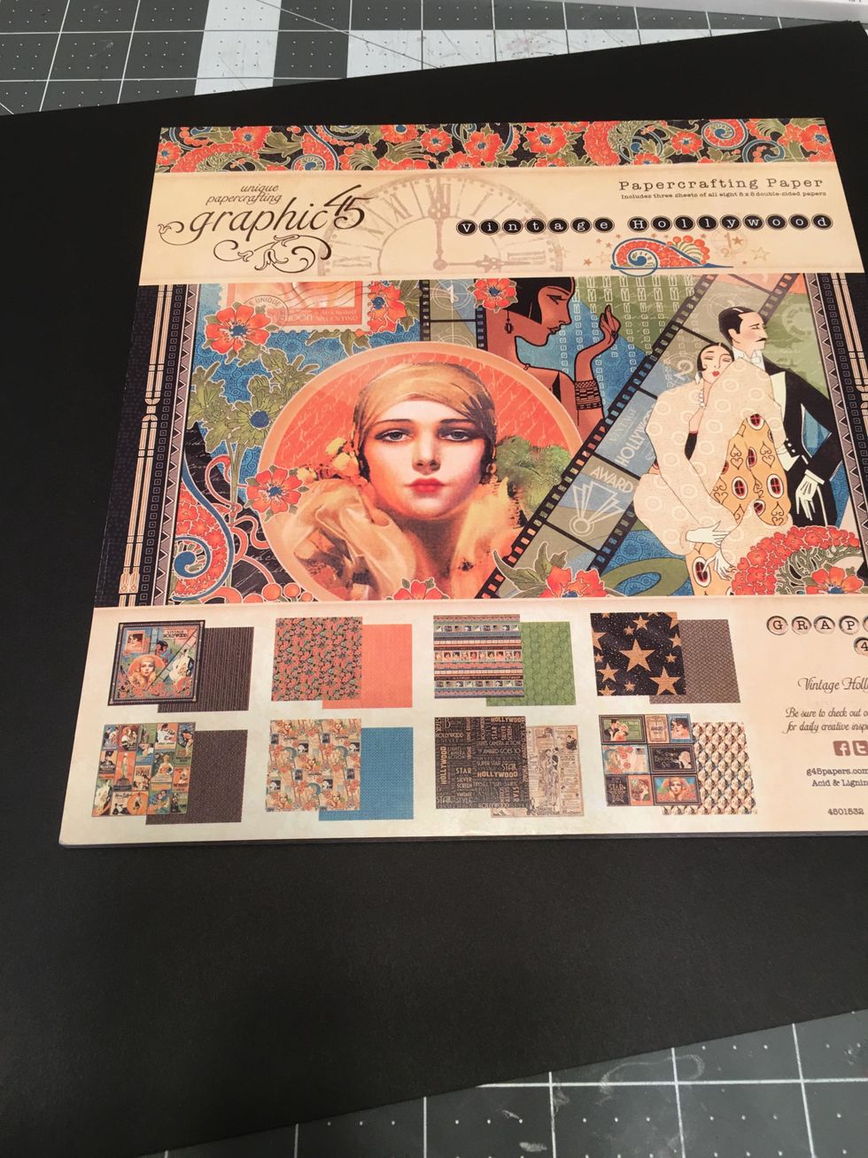 You will need your trimmer, score-board, scissors and adhesives for this project.