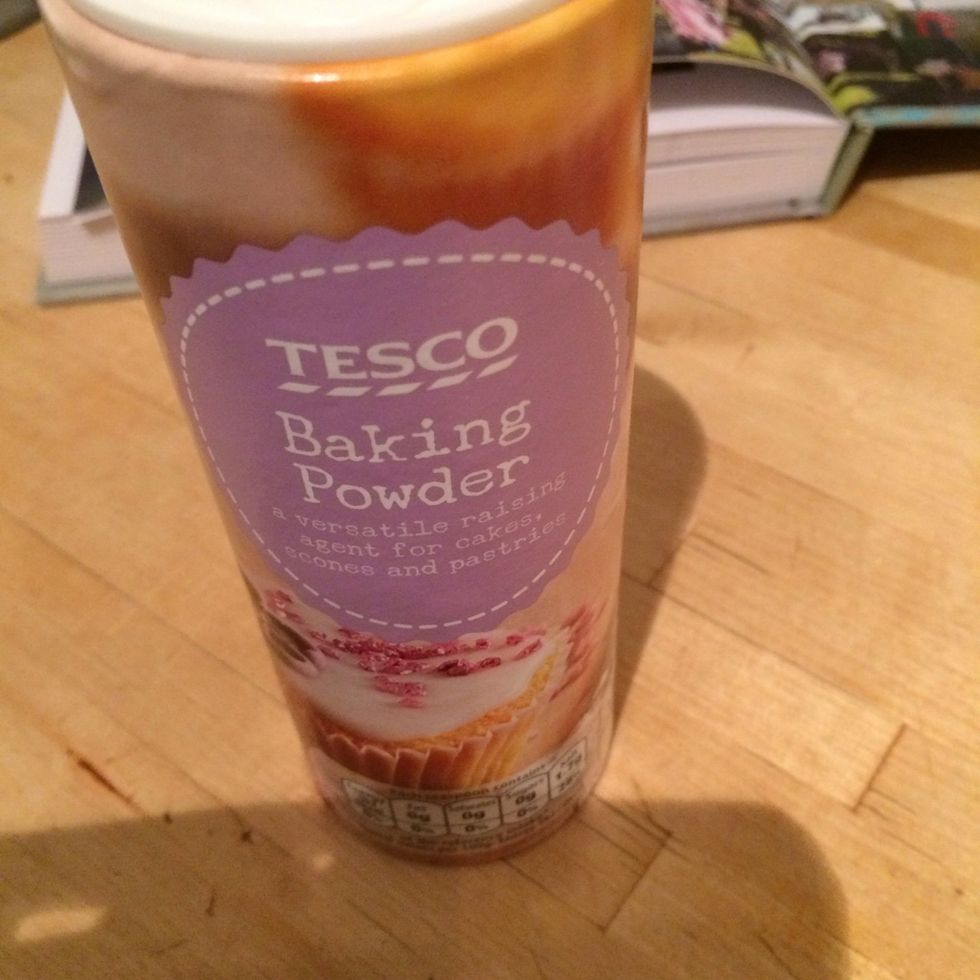 You will now need baking powder