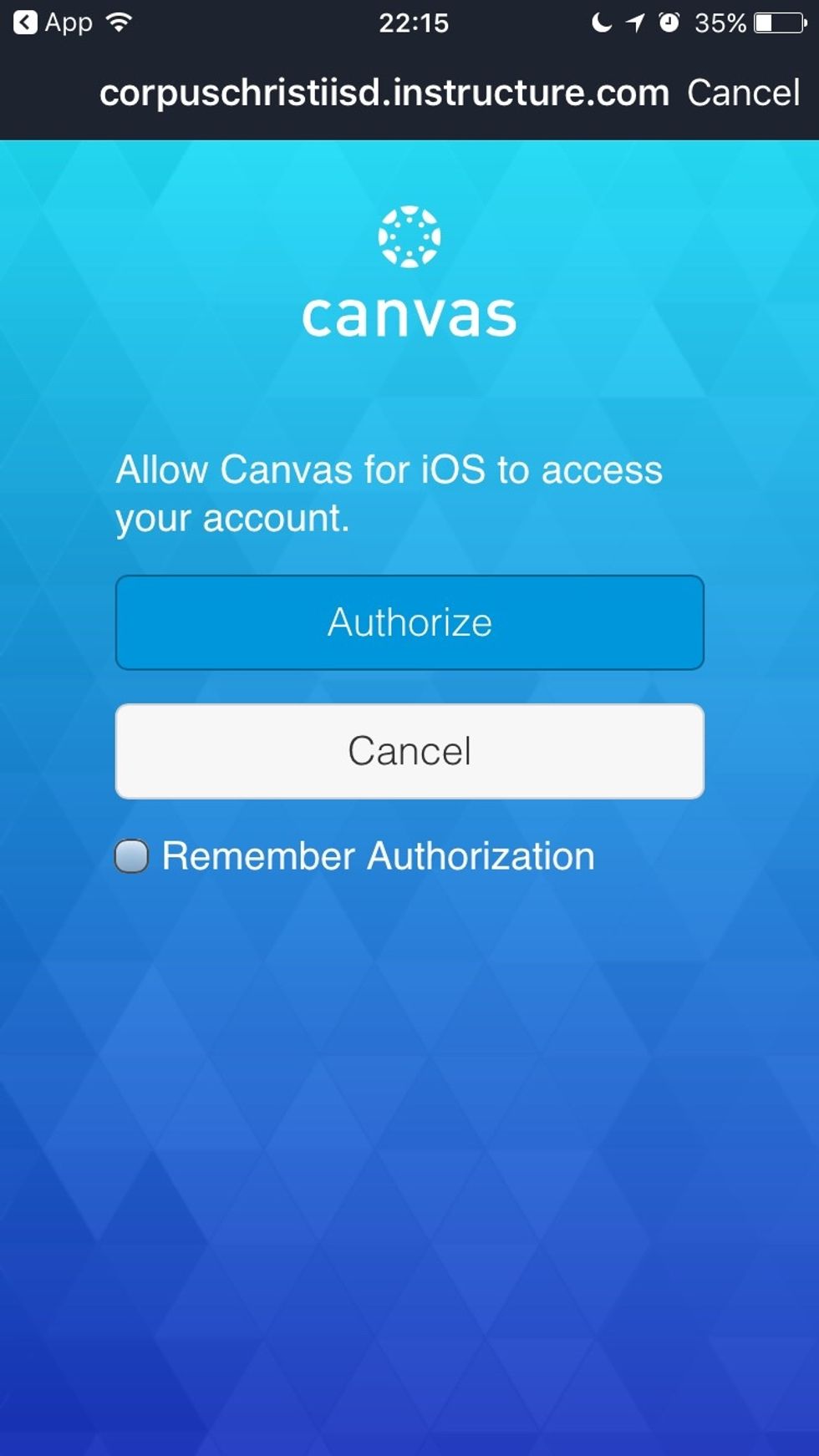 You will see a screen similar to this one.