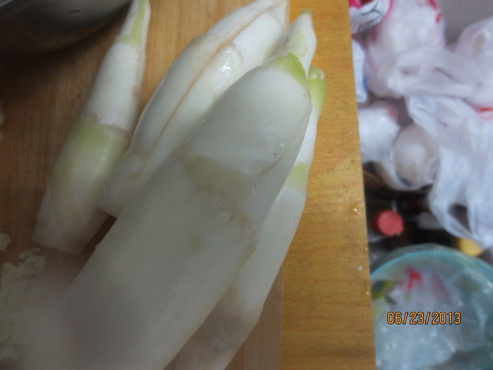 Young bamboo shoots
