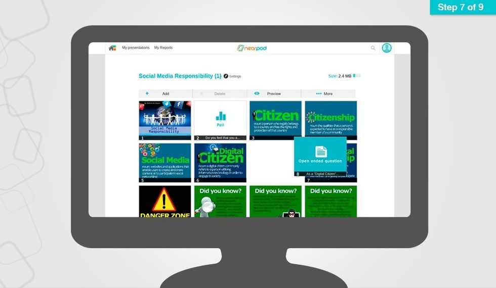 Your added features will automatically appear in your NPP. To rearrange them, simply drag and drop each slide to wherever you would like it to appear on your NPP.