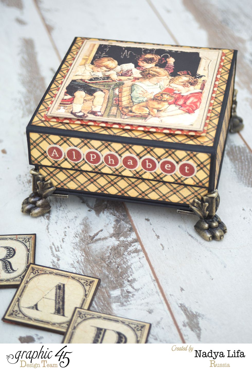 Your Alphabet box ready to play with little one))
