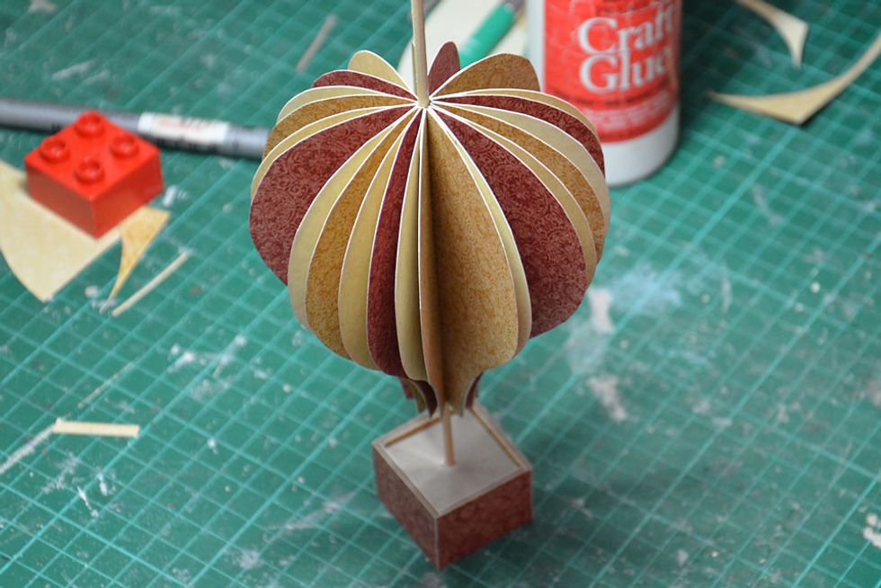 Your basic balloon is now finished and ready to decorate in any way you choose.