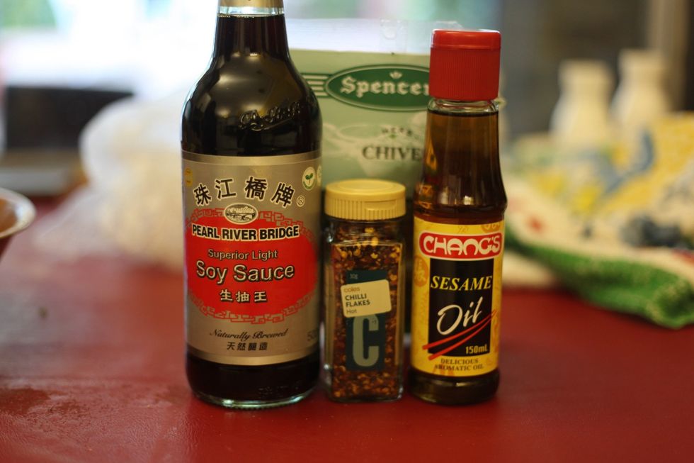 Your best friends in the dumpling world. Vary the recipe as much as you like but keep these in!!
