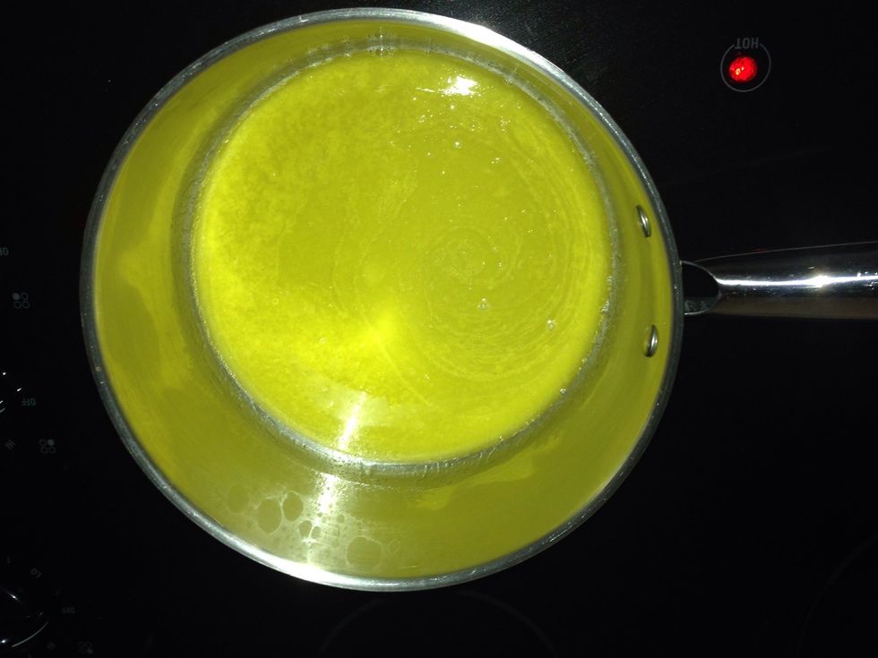 Your butter should be ready.