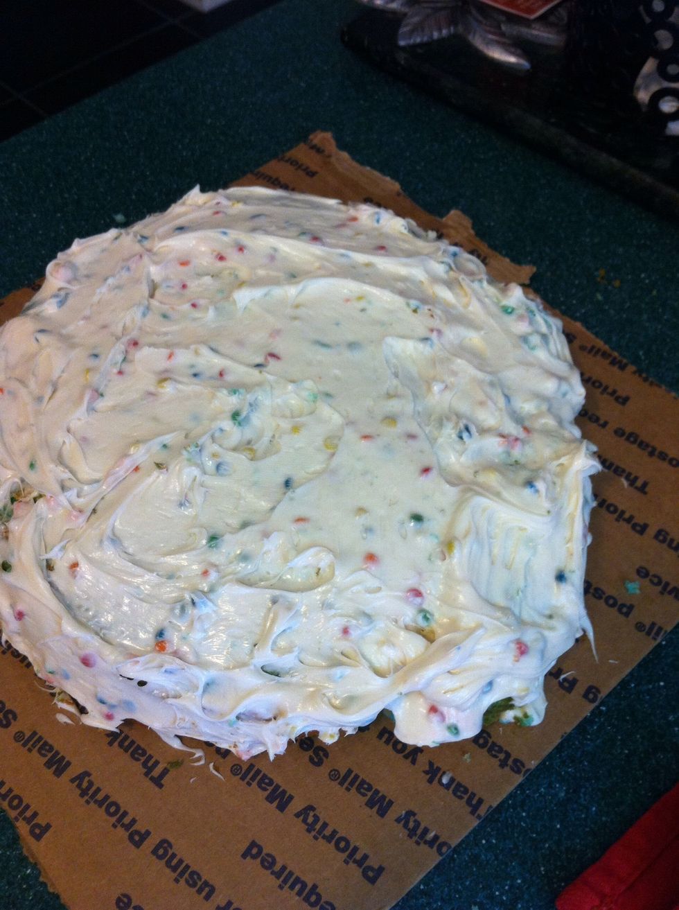 Your cake is done! Wa-lah! You're done :)