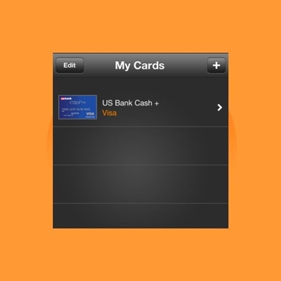 Your card is now added to "My Cards"