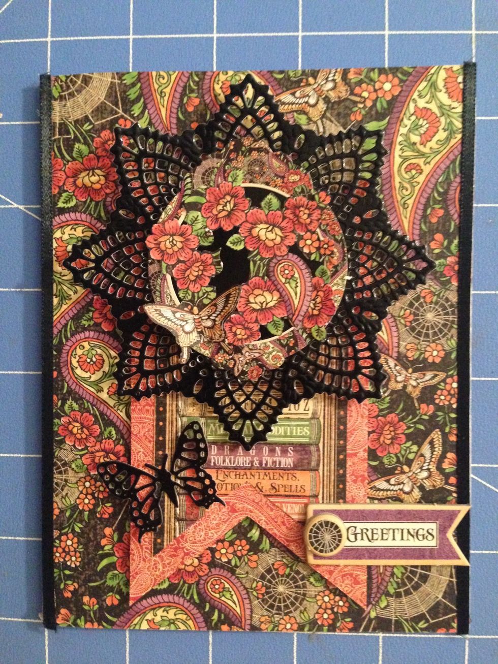 Your card is now finished! Find all your supplies at http://www.fotobella.com. Tutorial by FotoBella Design Team Member ReNae