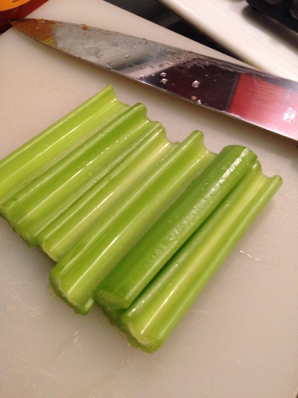 Your celery should look like this