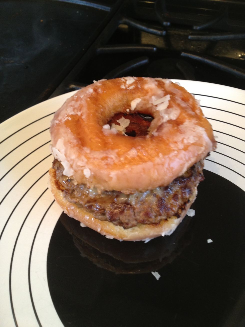 Your choice glaze up.