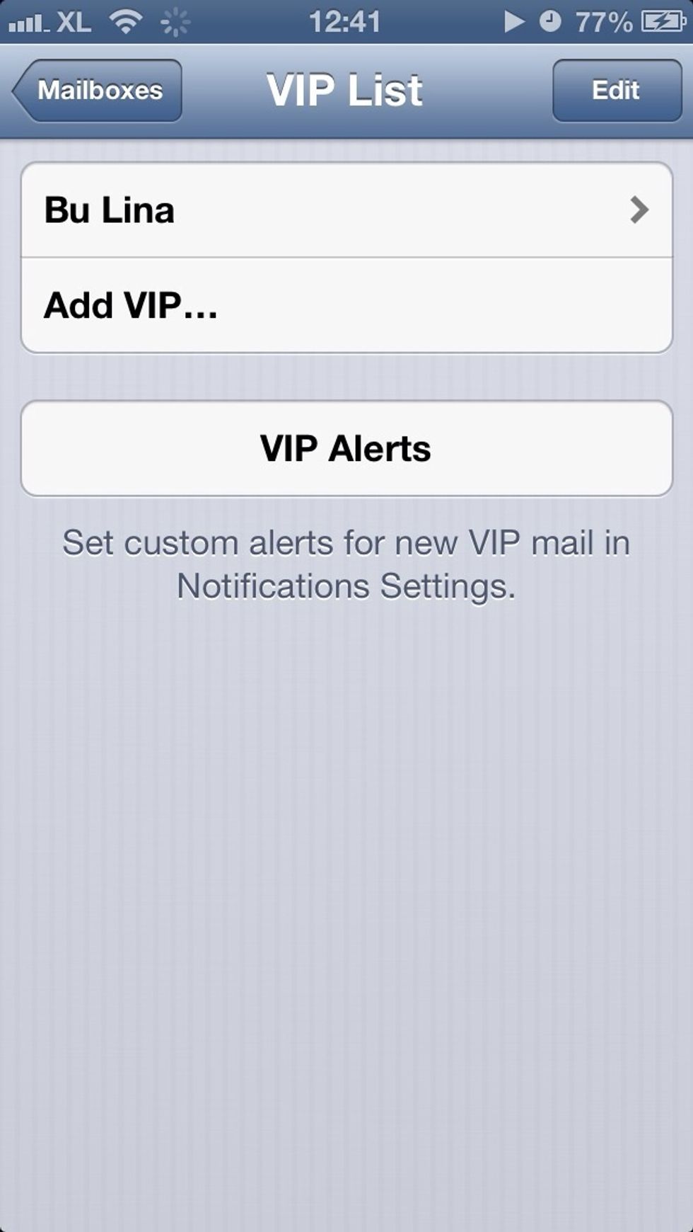 Your contact's emaill address will be added to the VIP section. You can also set VIP Alerts..