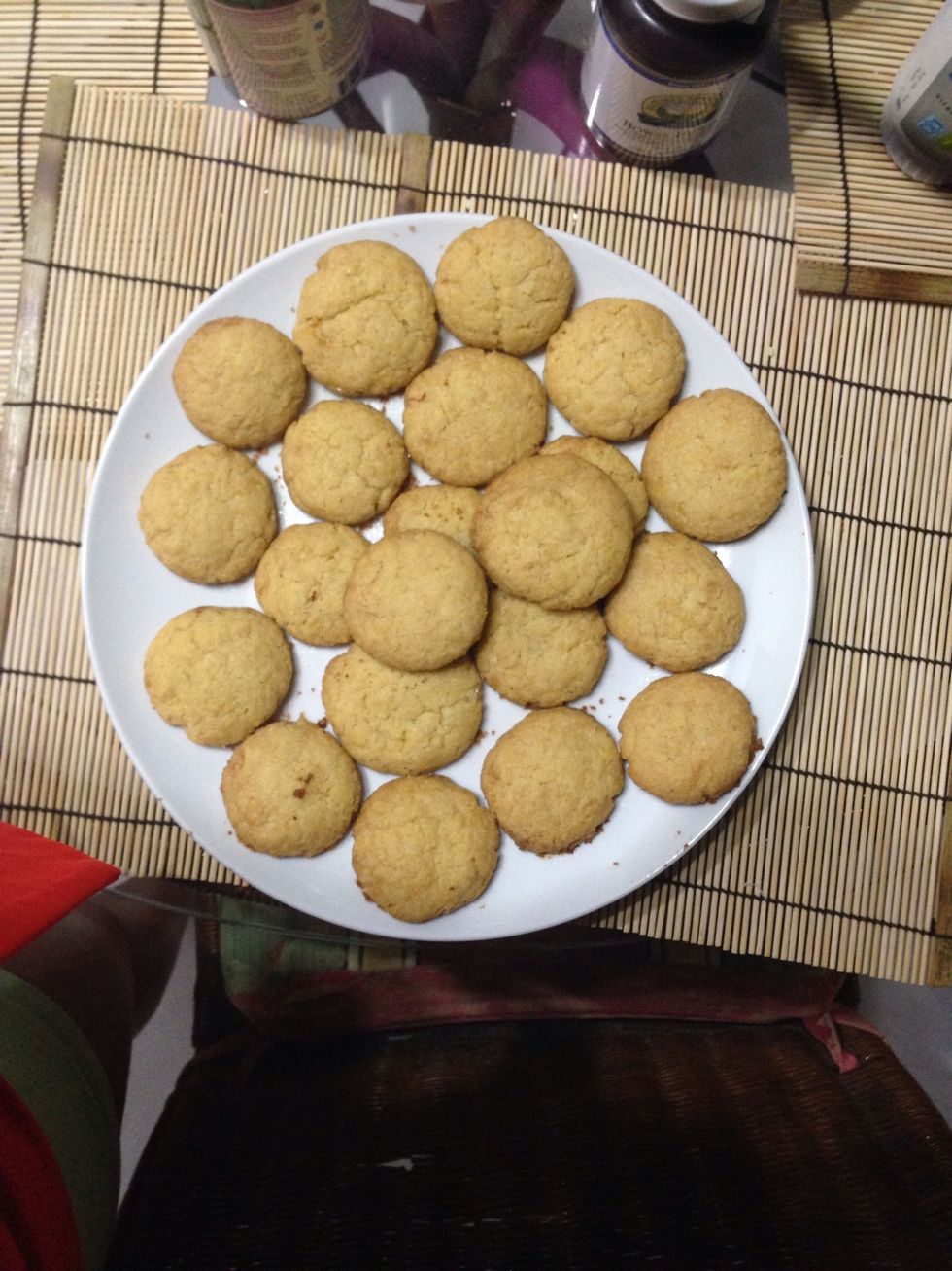 Your cookies are now ready! You can decorate them ... Enjoy