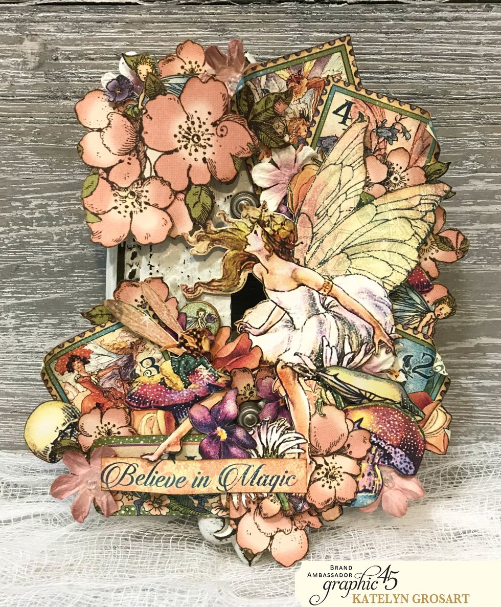 Your decorative Light Plate Cover is now complete!