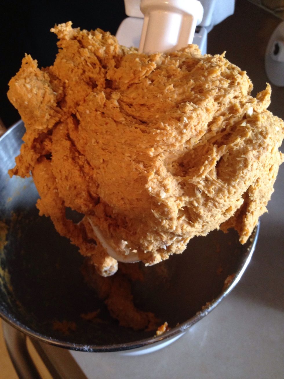 Your dough should be stiff and not too sticky. If your dough sticks to your fingers, add a little more flour until you achieve the right consistency.