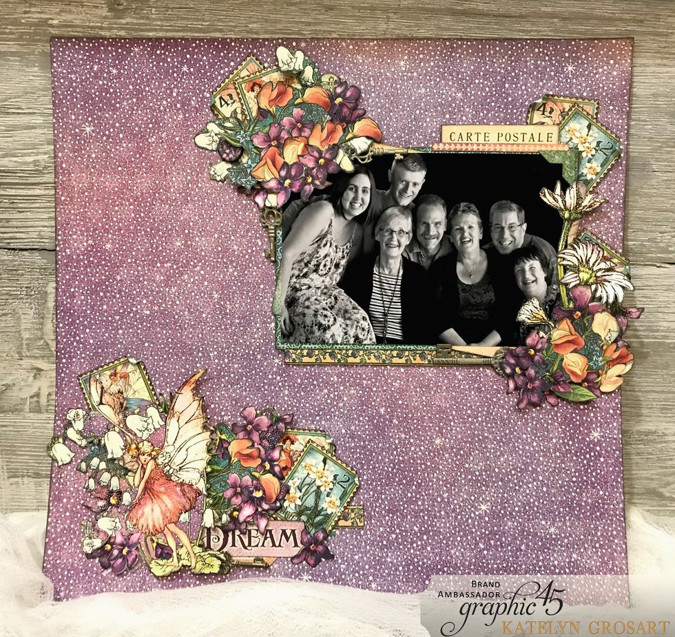 Your Dream Scrapbook Layout is now complete!