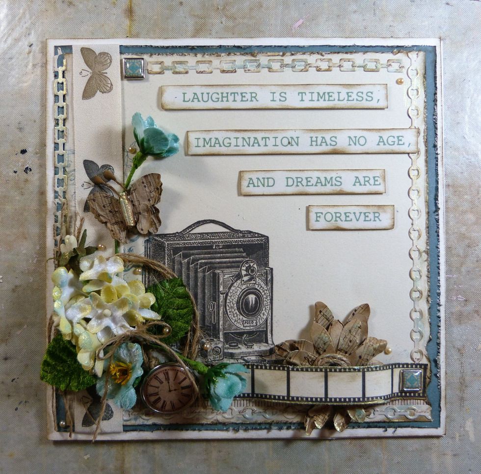 Your finished card.