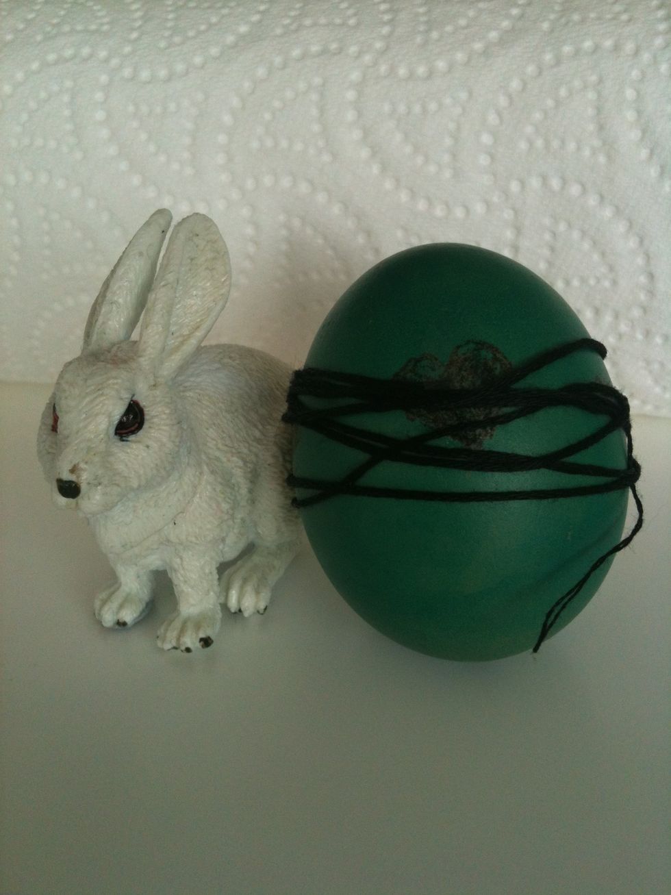 Your finished egg for the Easter table!