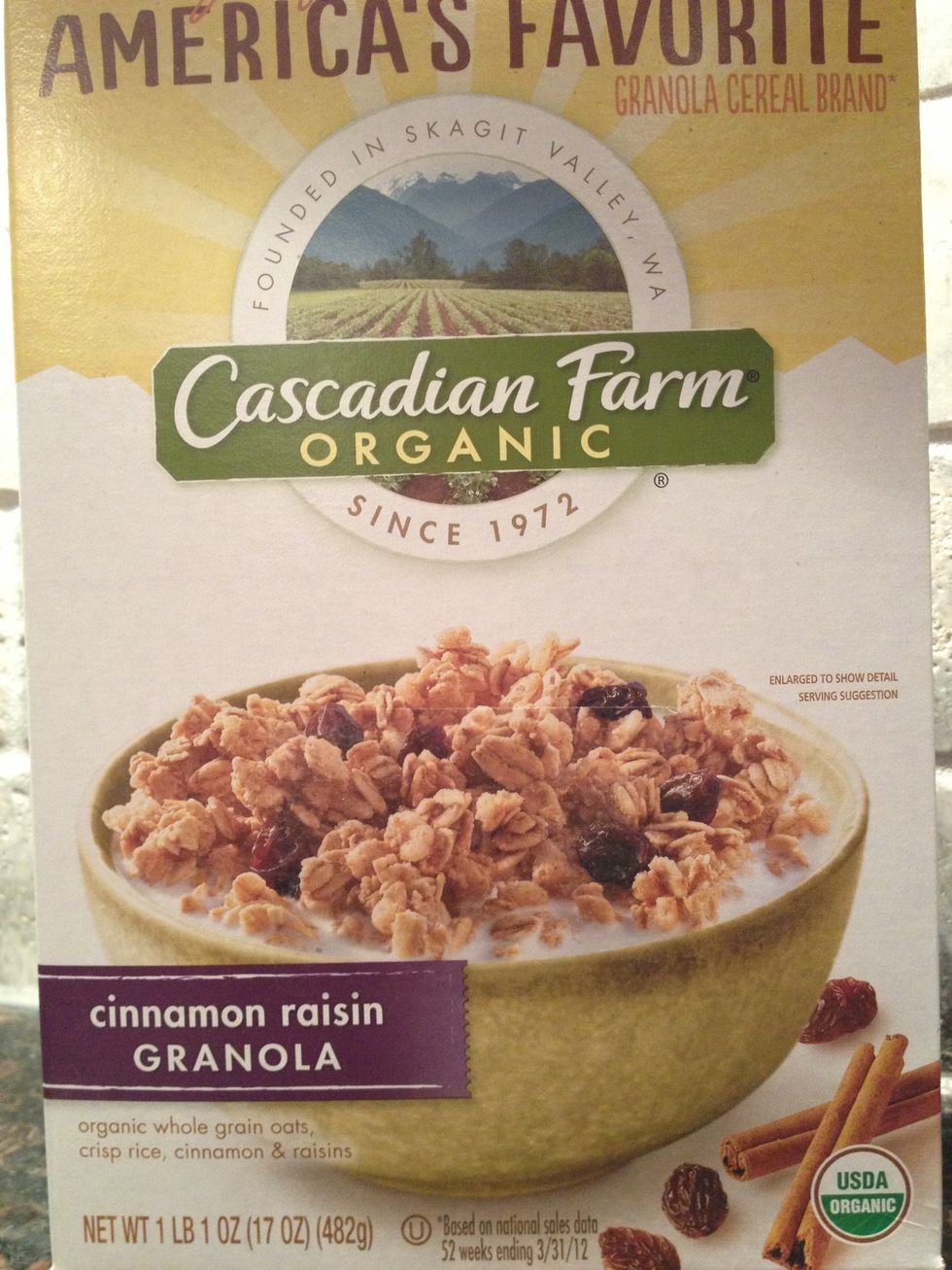 Your granola! I wish I had original, but I will just take out the raisins!