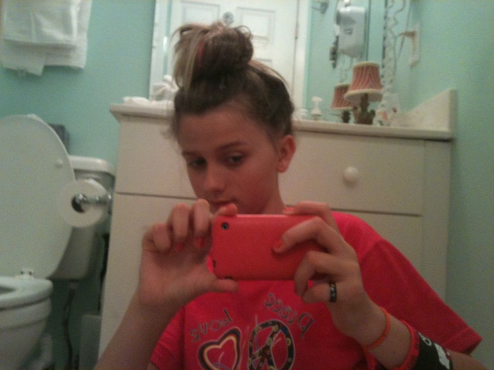 Your hair should look something like this.