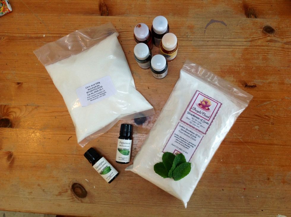 Your ingredients :) see supplies list