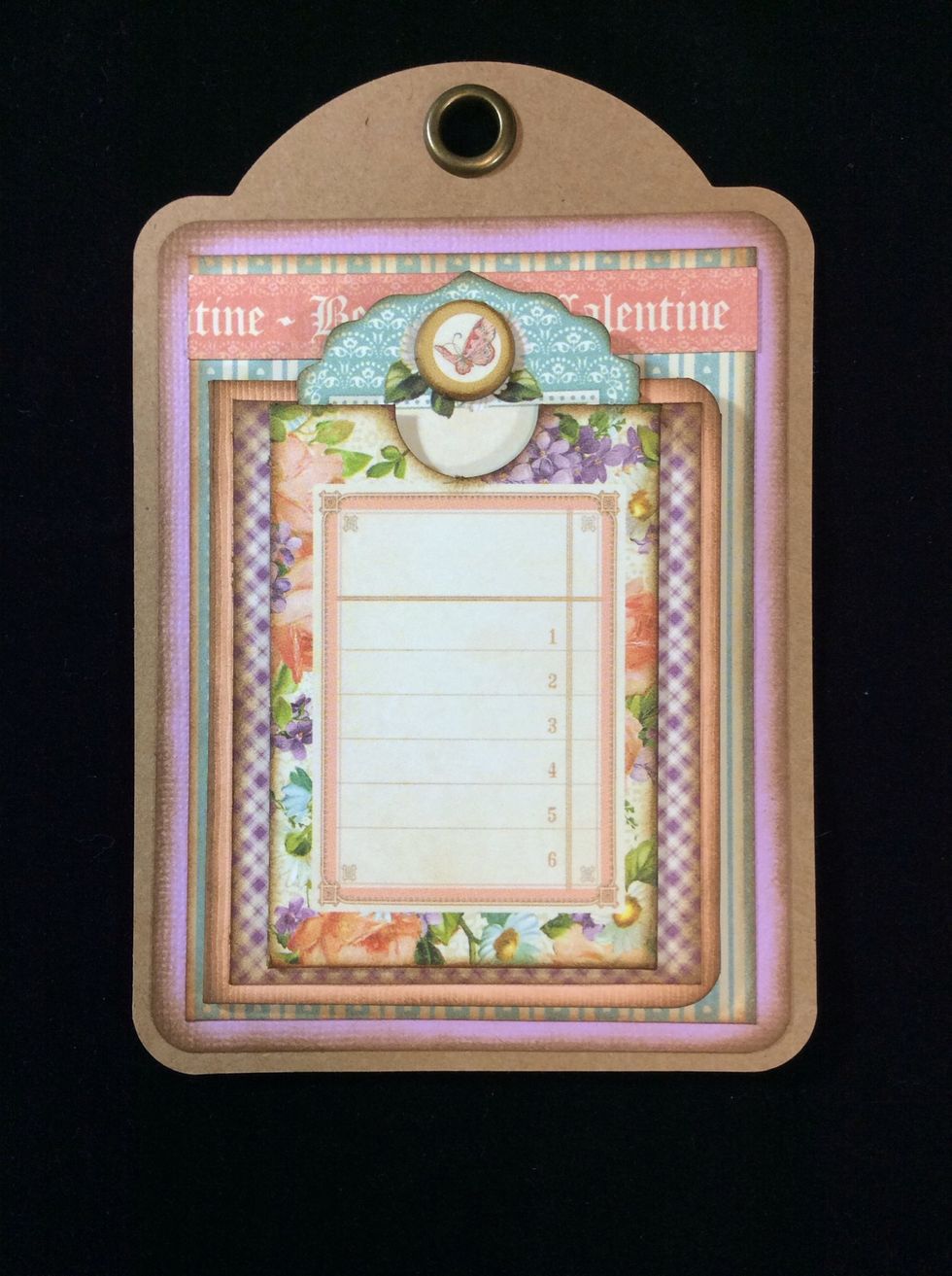 Your journal tag is now complete .