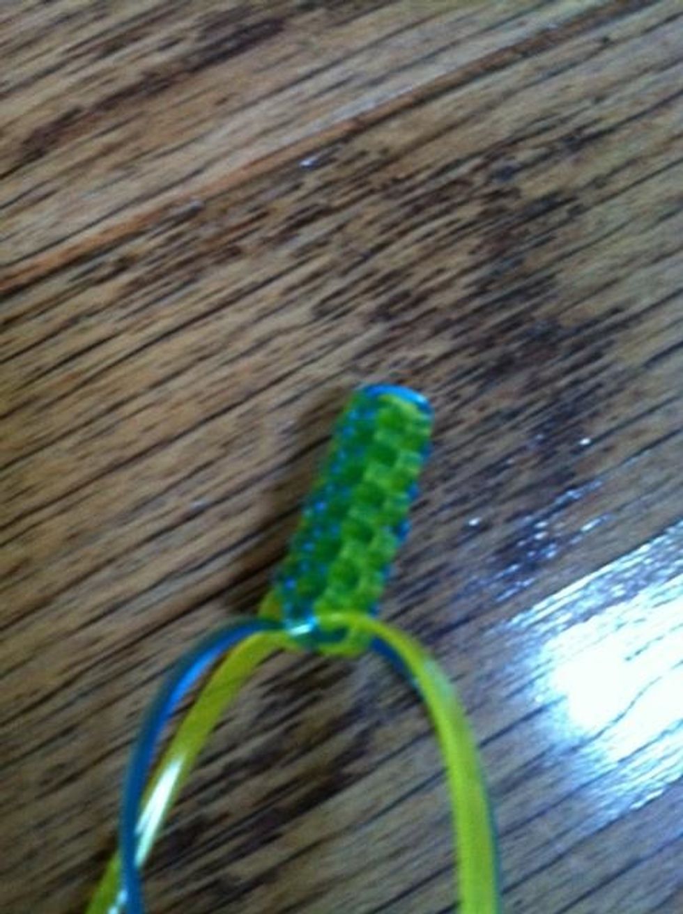 ...your lanyard is of a desirable length. (Most likely longer then in this picture.)