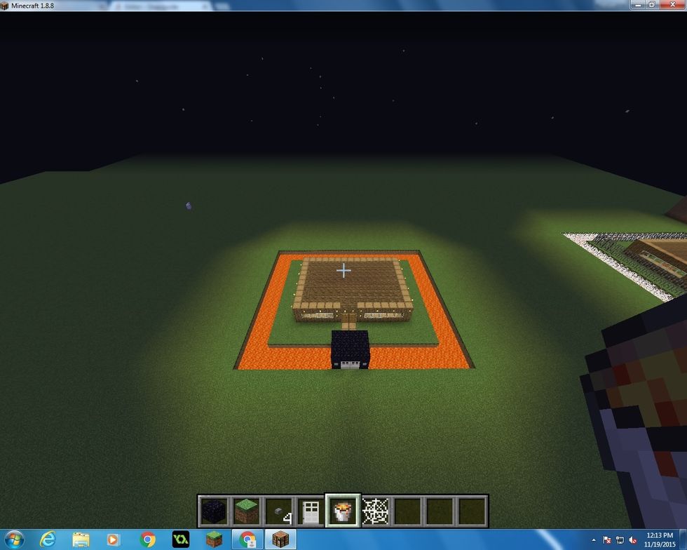 Your Lava should look like this. Looks pretty cool, right?