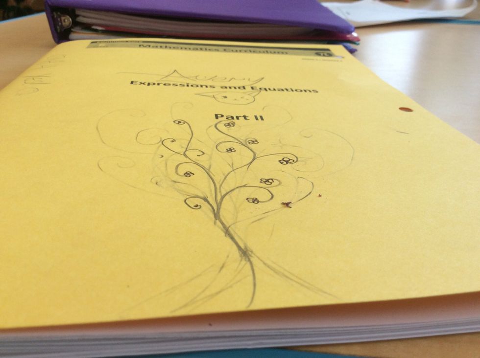 Your math notebook