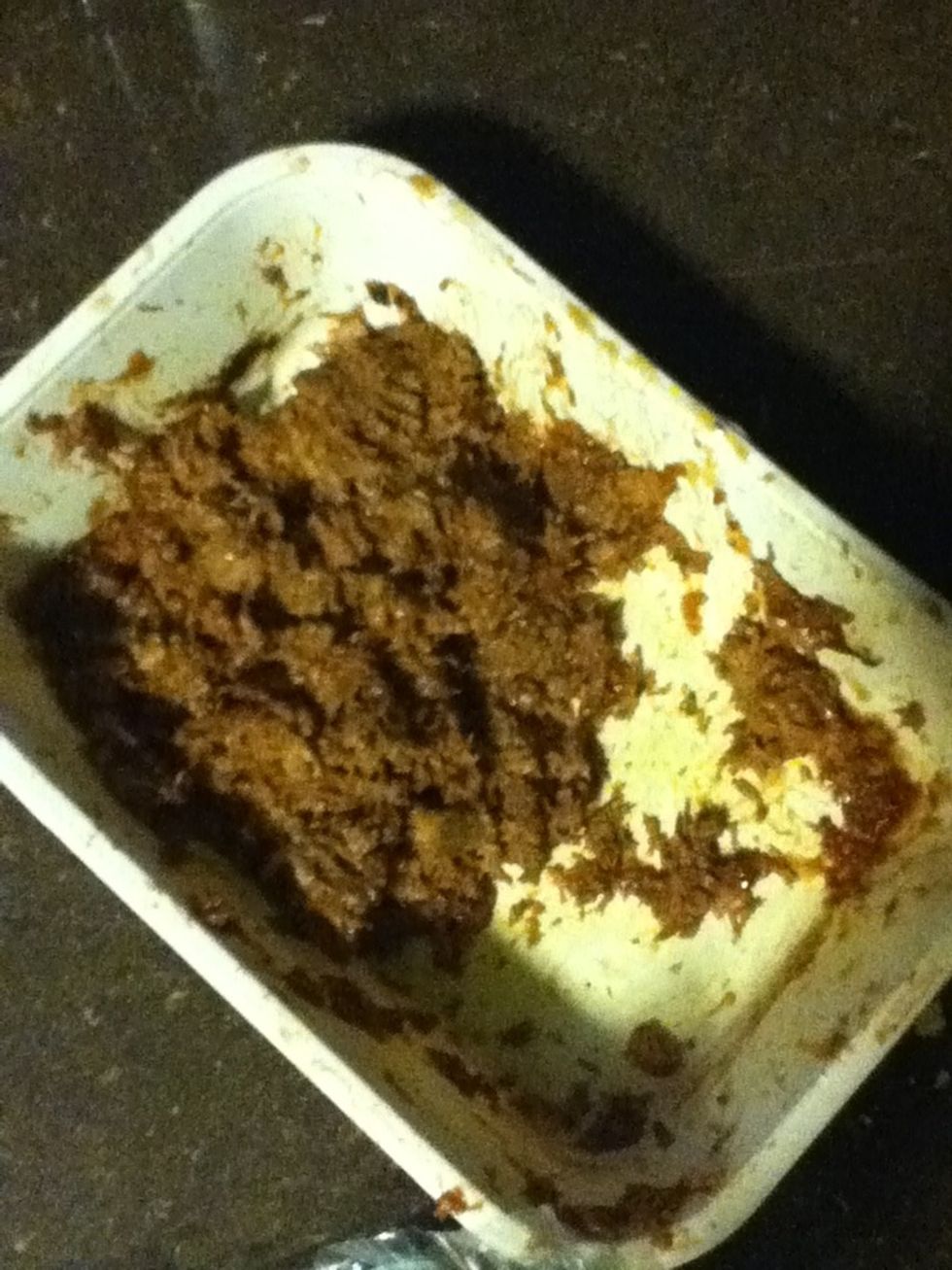 Your meat should look like this