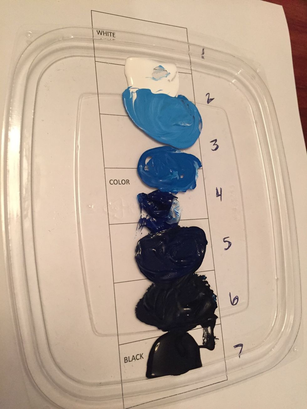 Your medium shade is value 5 on your value scale.