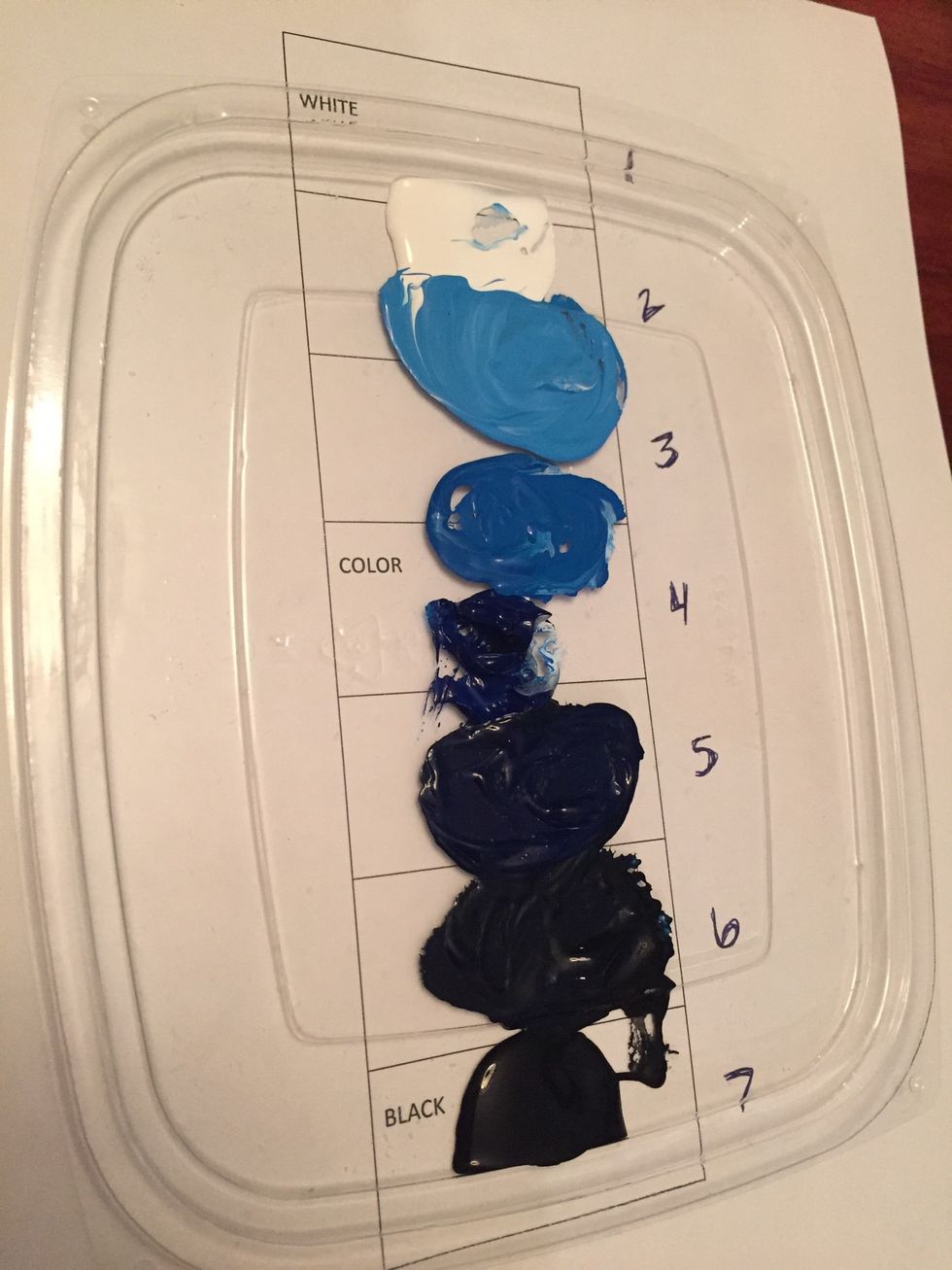 Your medium shade is value 5 on your value scale.