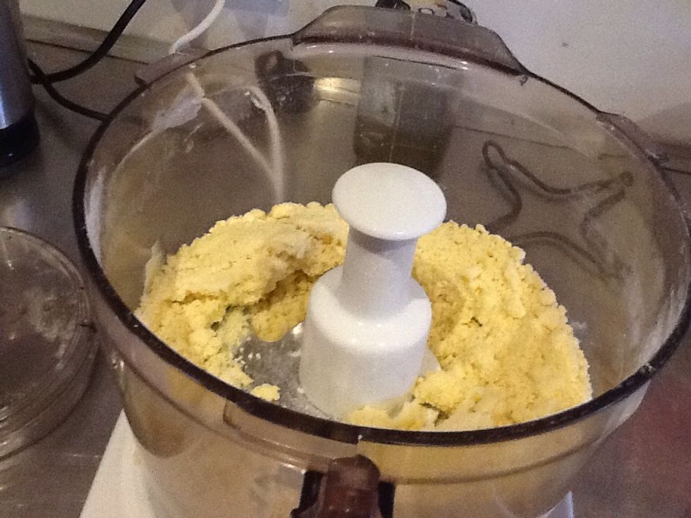 Your mixture should be light and crumbly.