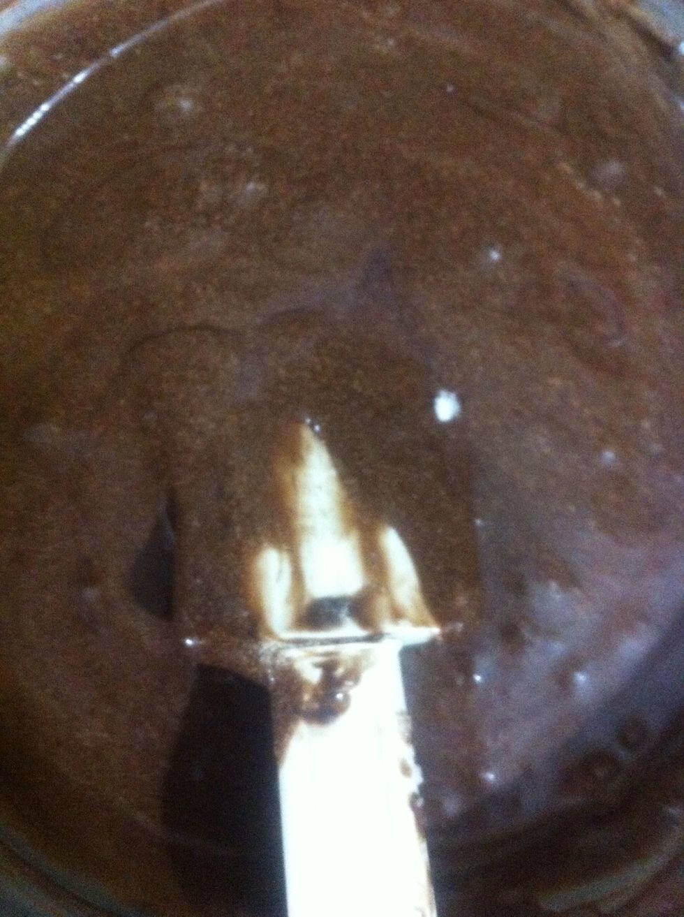 Your Mousse is done. This is a secret French chocolate mousse recipe I found which is a secret no more !