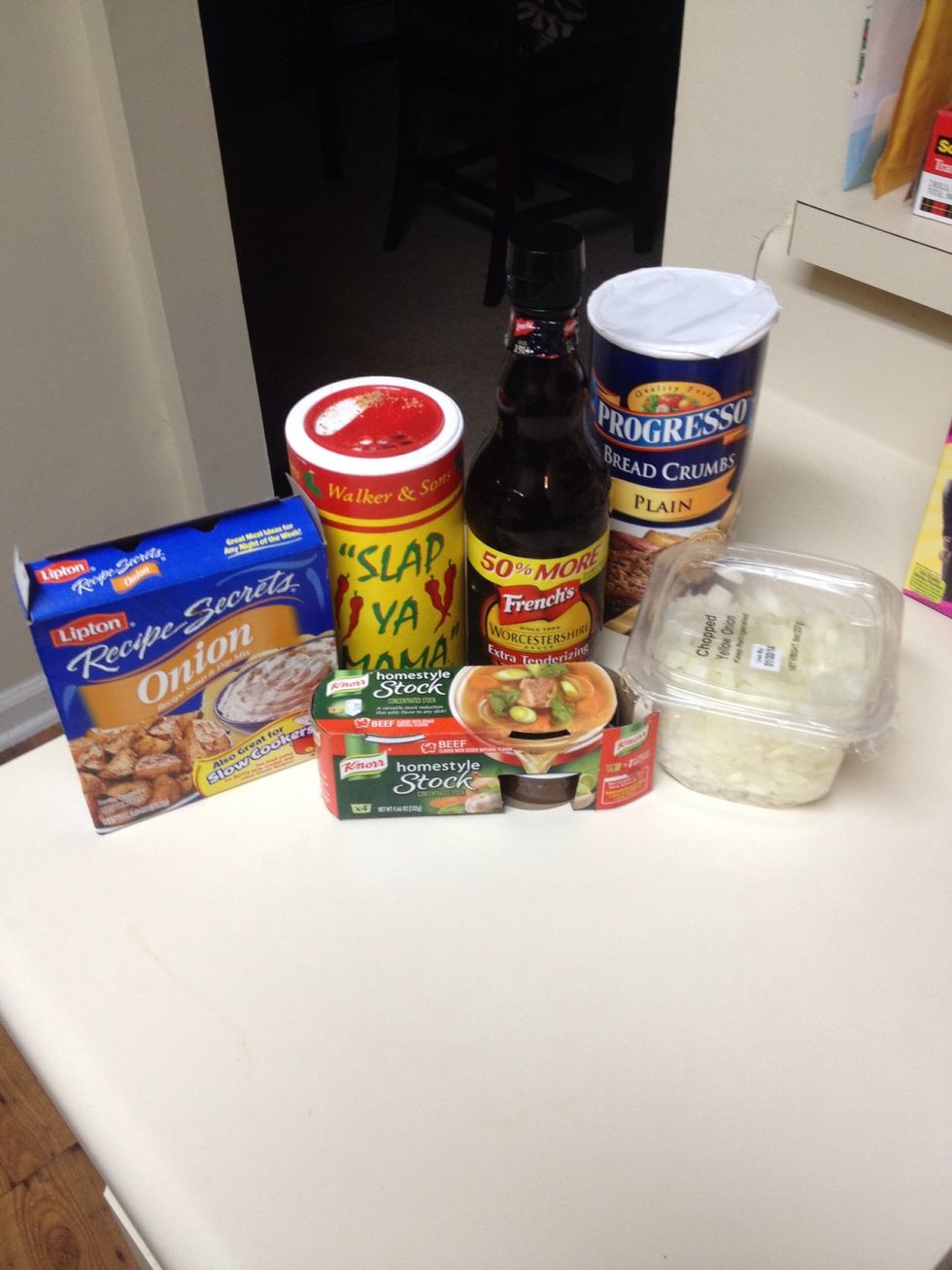 Your needed supplies.