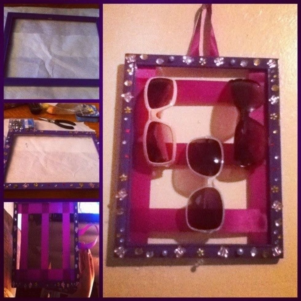 Your own Homemade Sunglass Rack ^_^