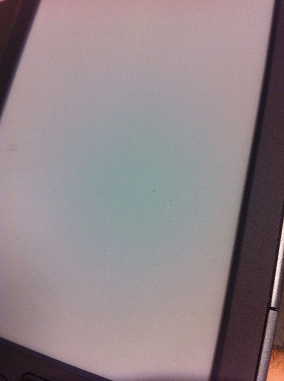 Your screen will go blank after ~6 seconds - keep holding!