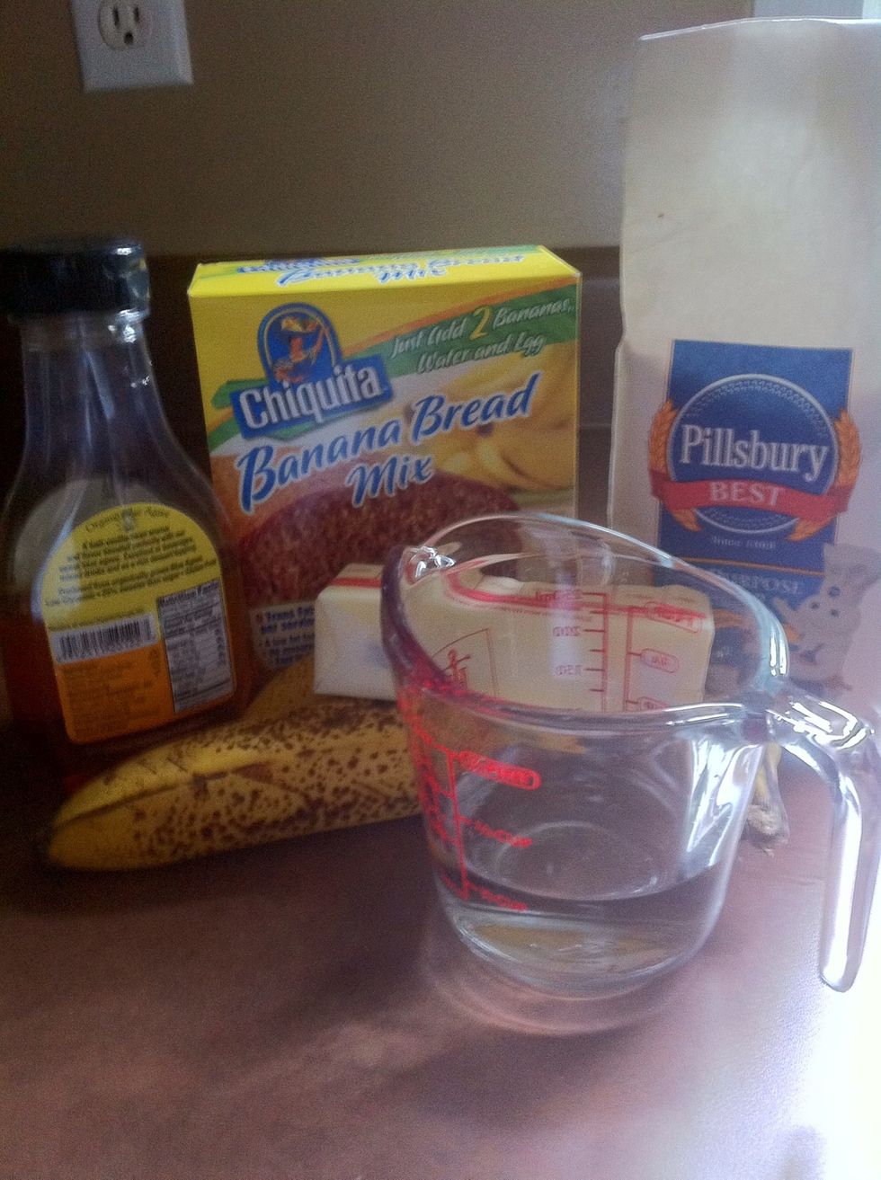 Your stuff with the secret ingredient.  I forgot the egg for this picture.