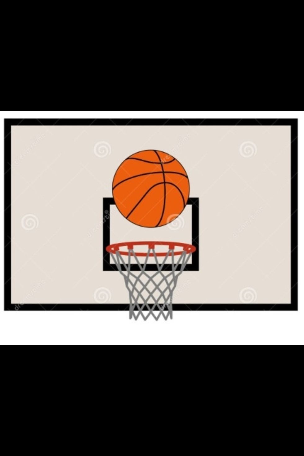 Your target is the top of the square.