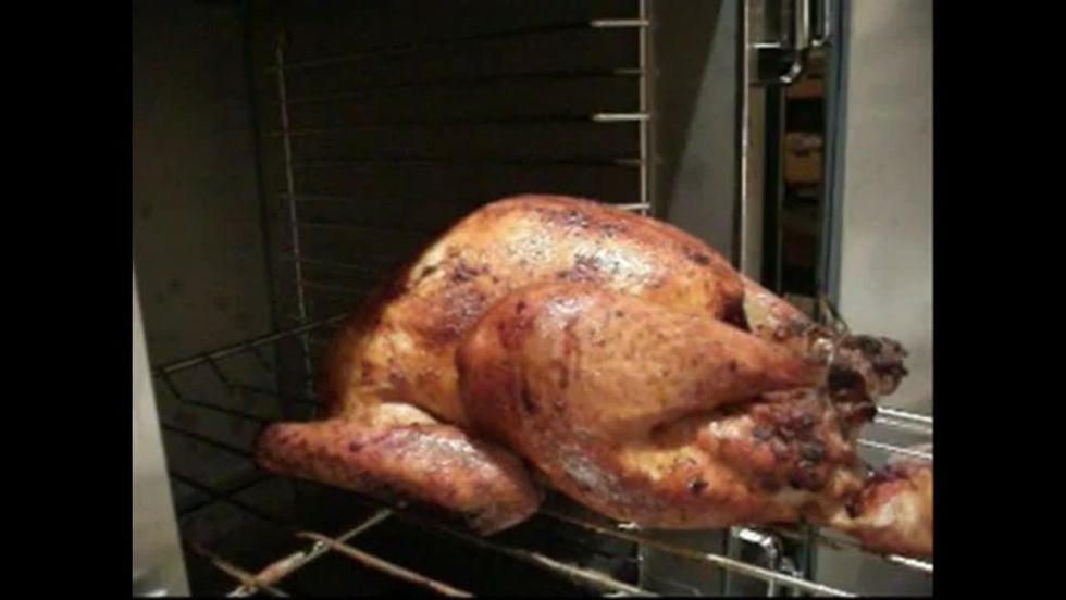 Your thanksgiving turkey is done!